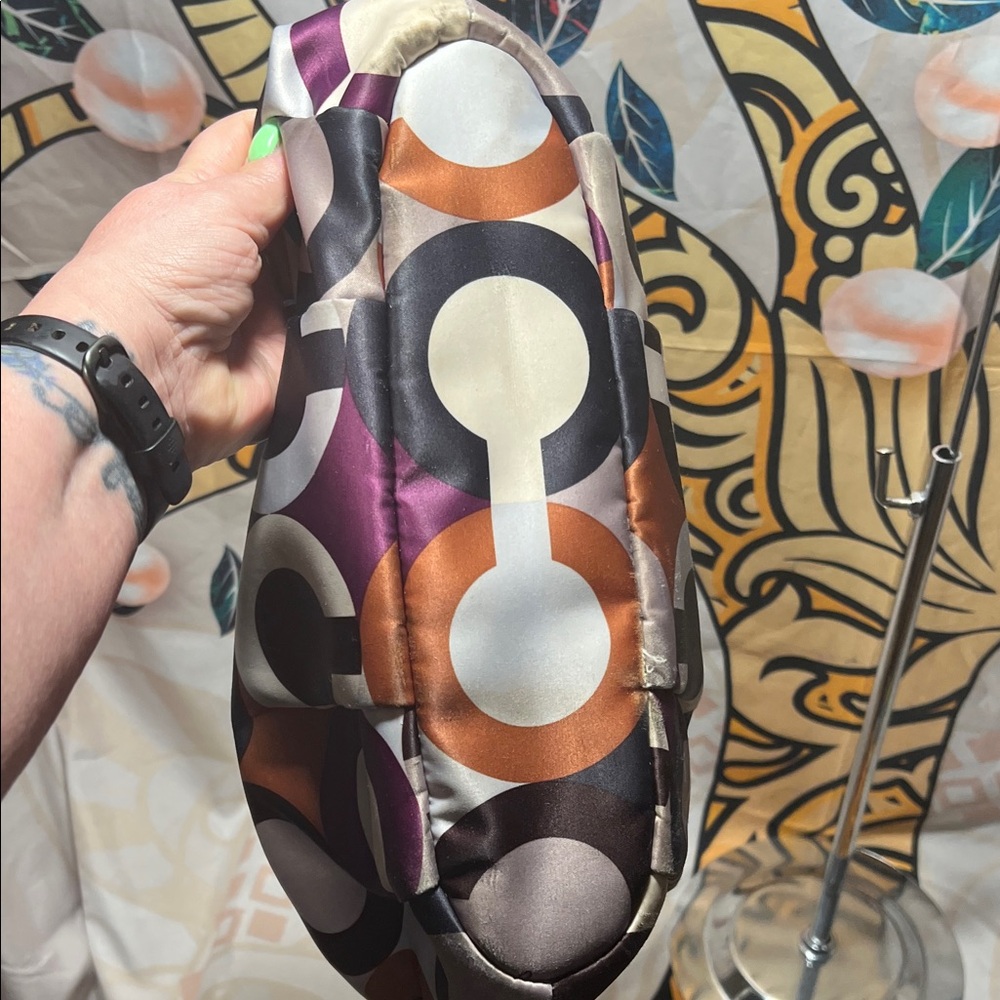 Coach Madison Op Art Sophia Satchel # 18636 - Picture 9 of 16